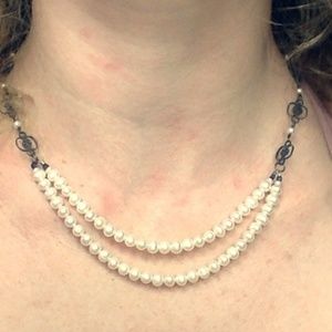❗️2 for $6  Toggle Clasp Pearl Necklace
